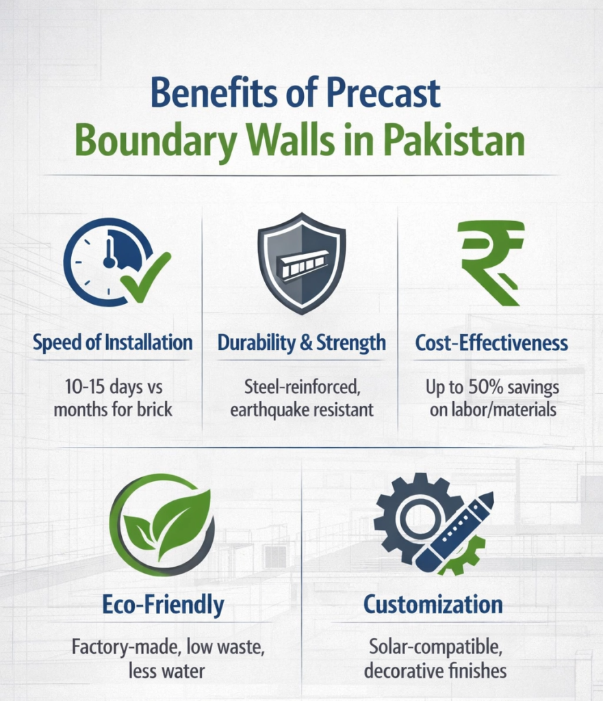 Precast Boundary Walls in Pakistan